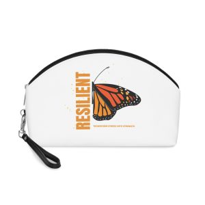 Stress Into Strength Makeup Bag